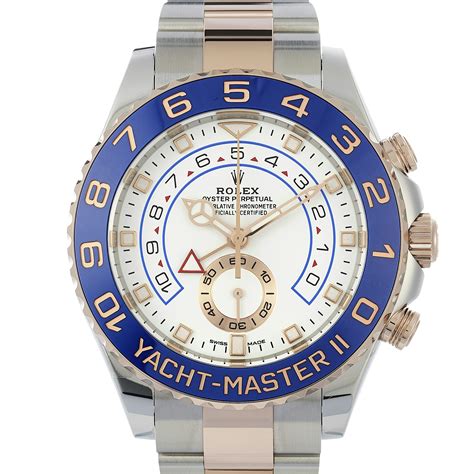 rolex yacht master 2 oro rosa e acciaio|Yacht.